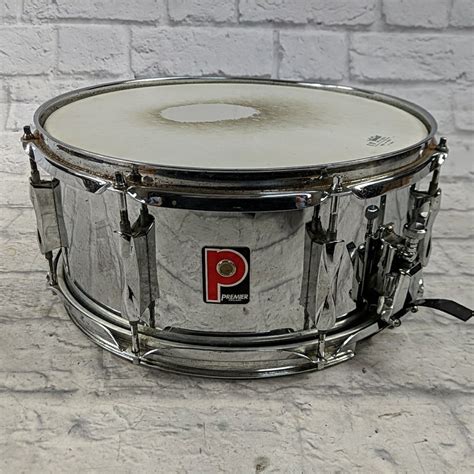 vintage premier snare drum